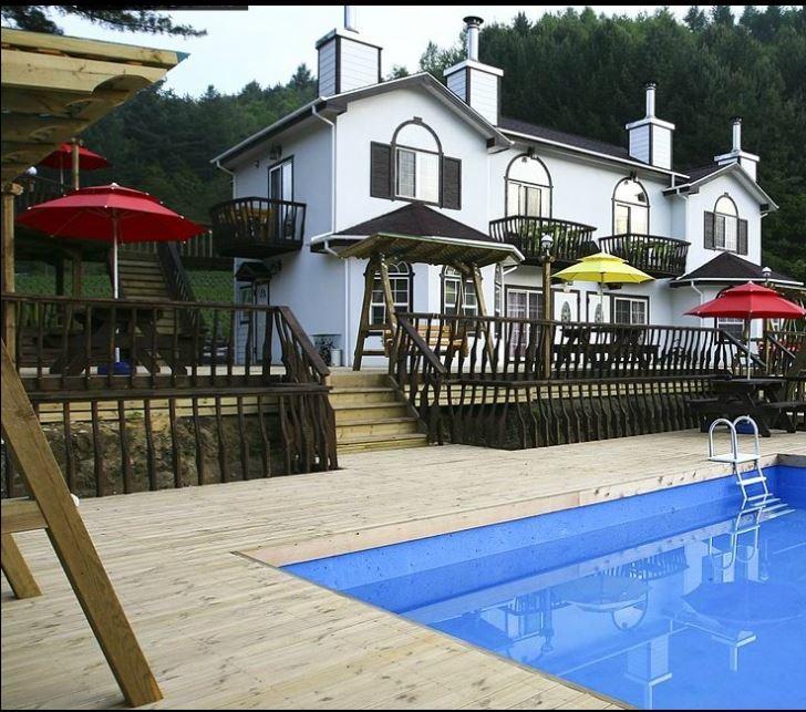 Gold Castle Pension Pyeongchang Esterno foto